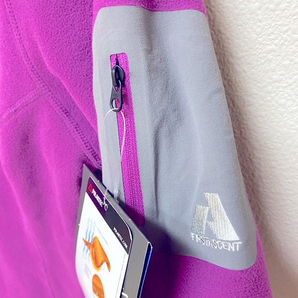 BNWT Eddie Bauer Polartec Half Zip Fleece SM - Picture 4 of 6